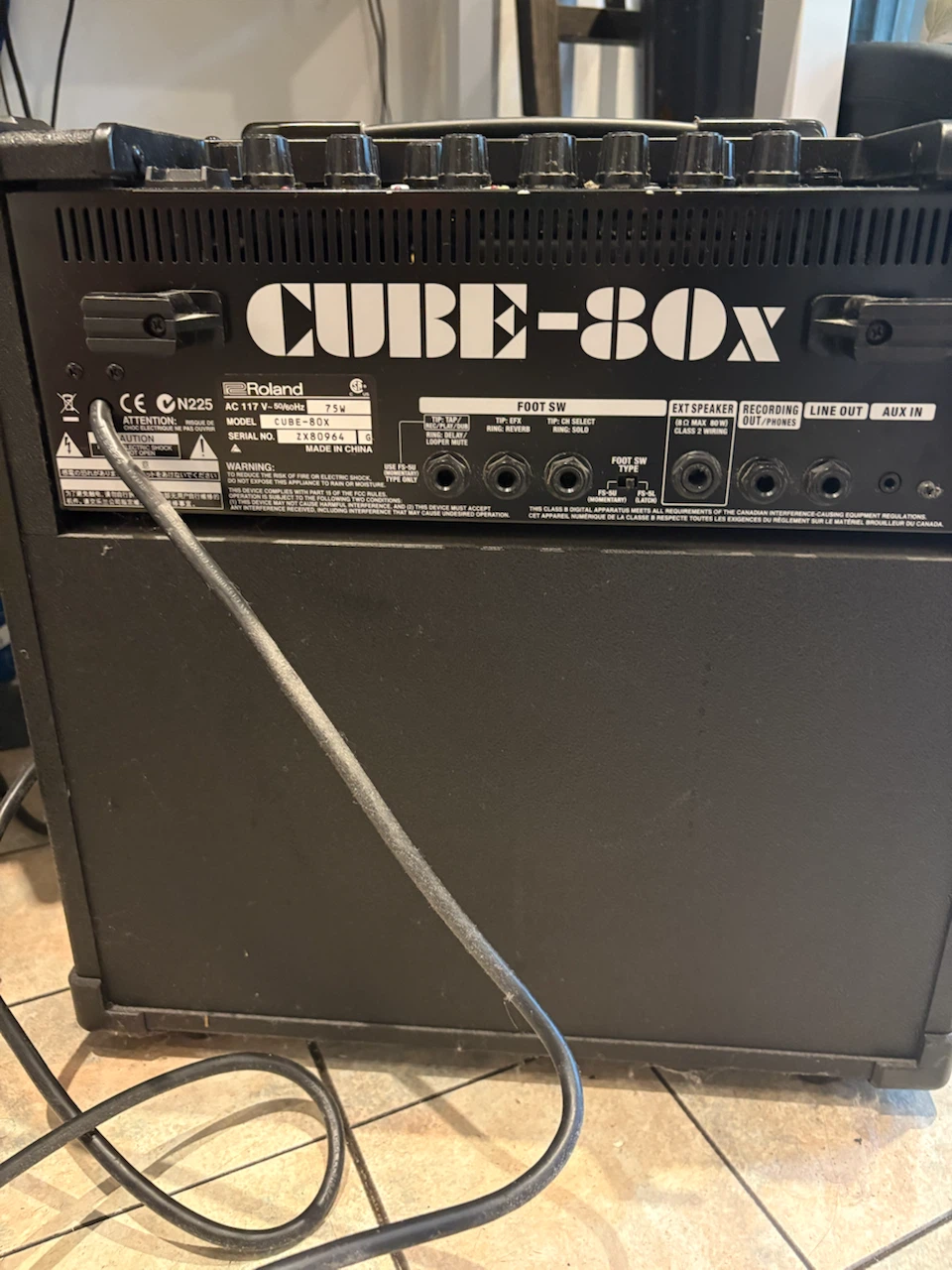 Roland CUBE-80X Guitar Amplifier - photo 3