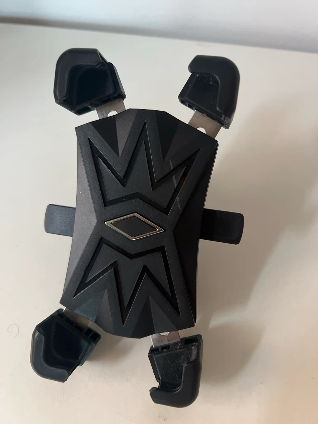 Black Universal Motorcycle Phone Mount - photo 3