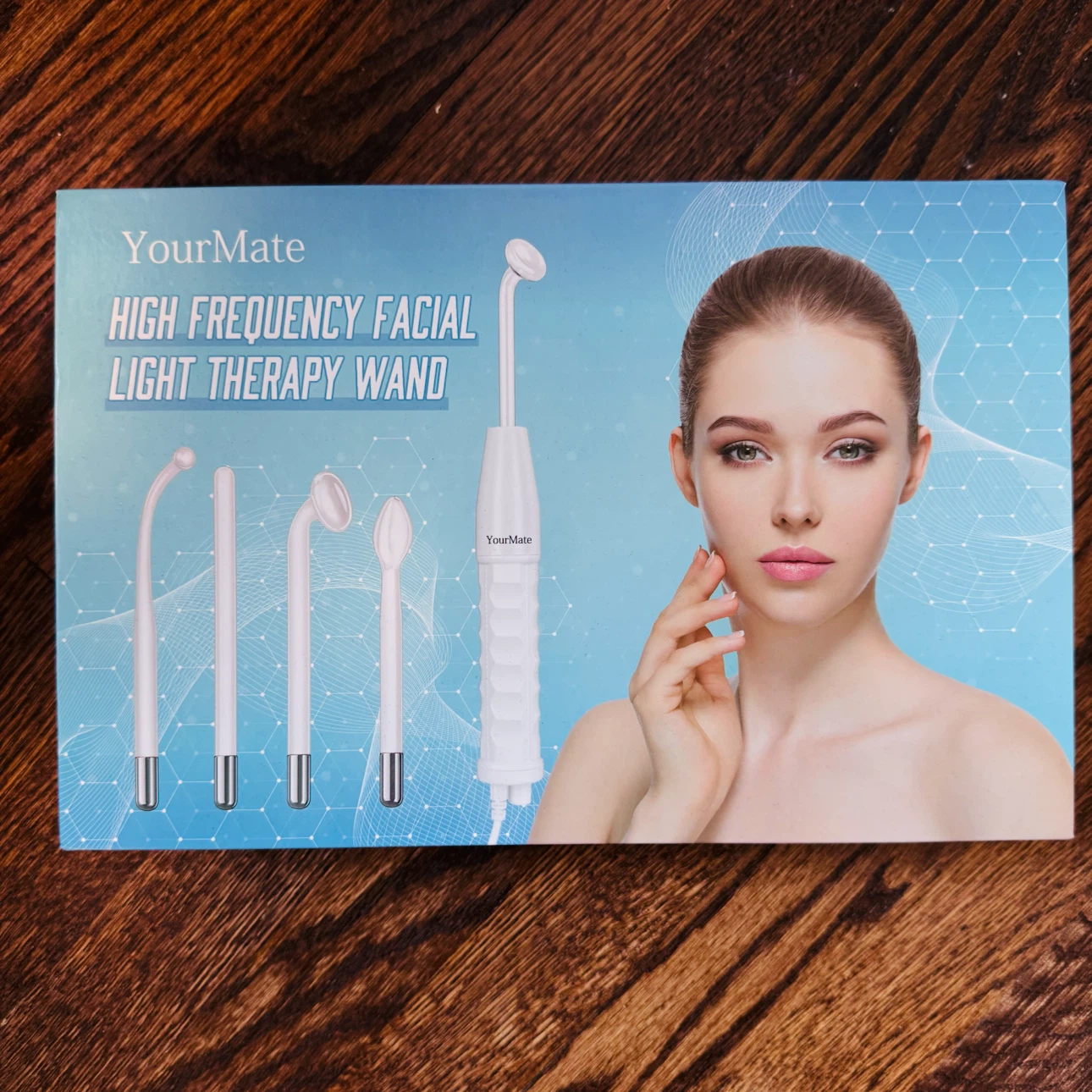 YourMate High Frequency Facial Light Therapy Wand - photo 2