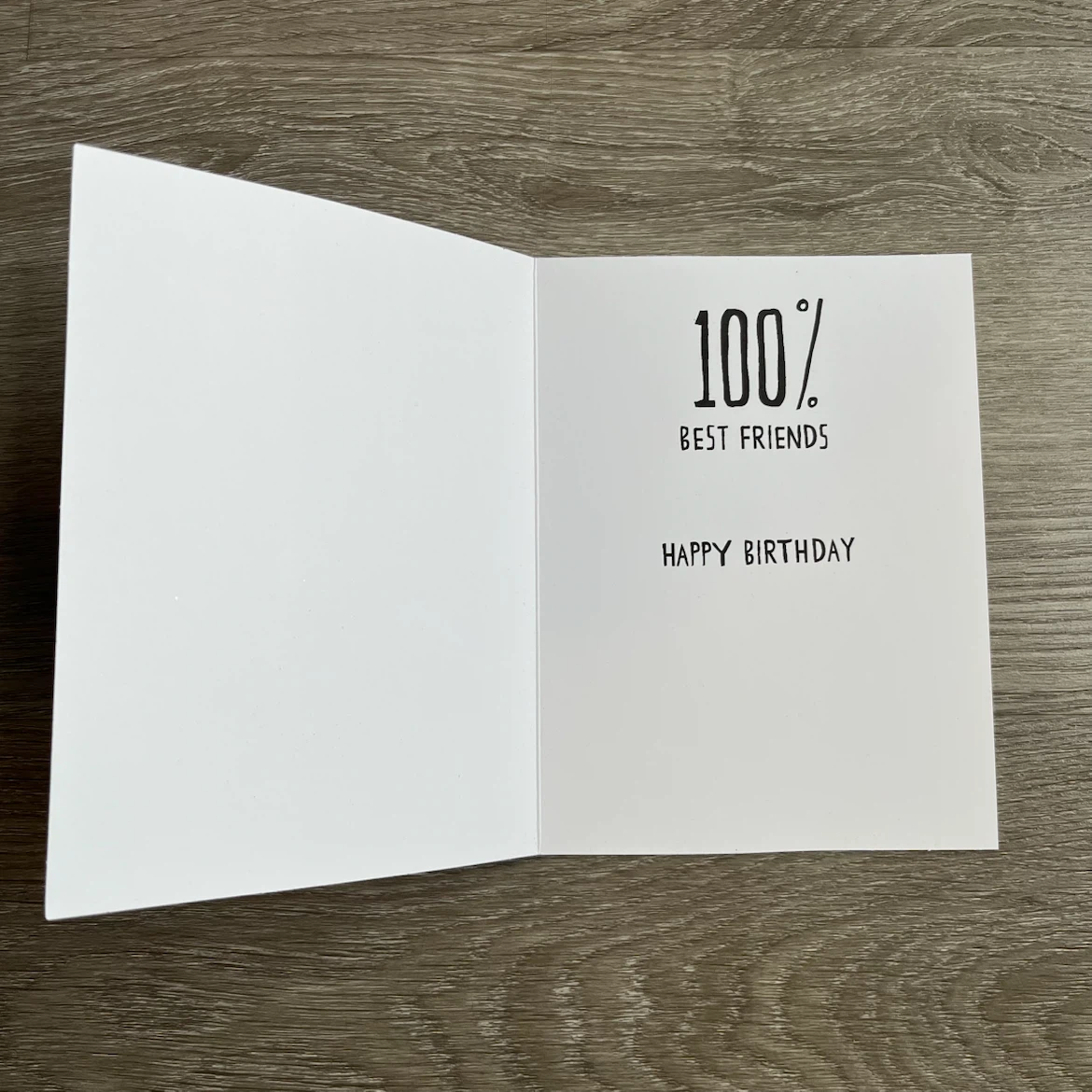 Birthday Card - 100% Best Friends - photo 2