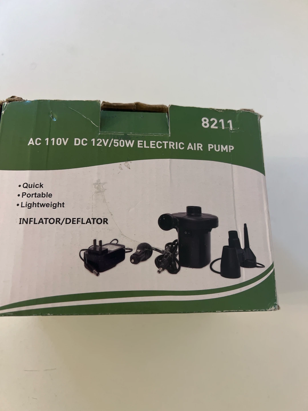Electric Air Pump AC 110V DC 12V 50W