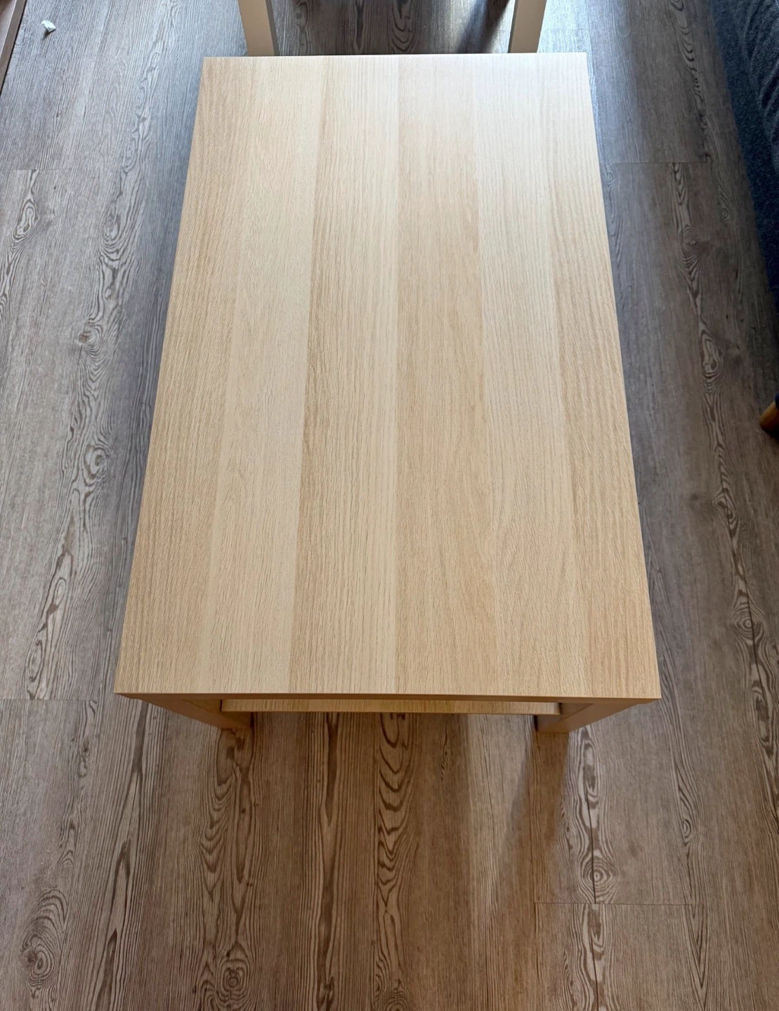 Wooden Coffee Table with Shelf