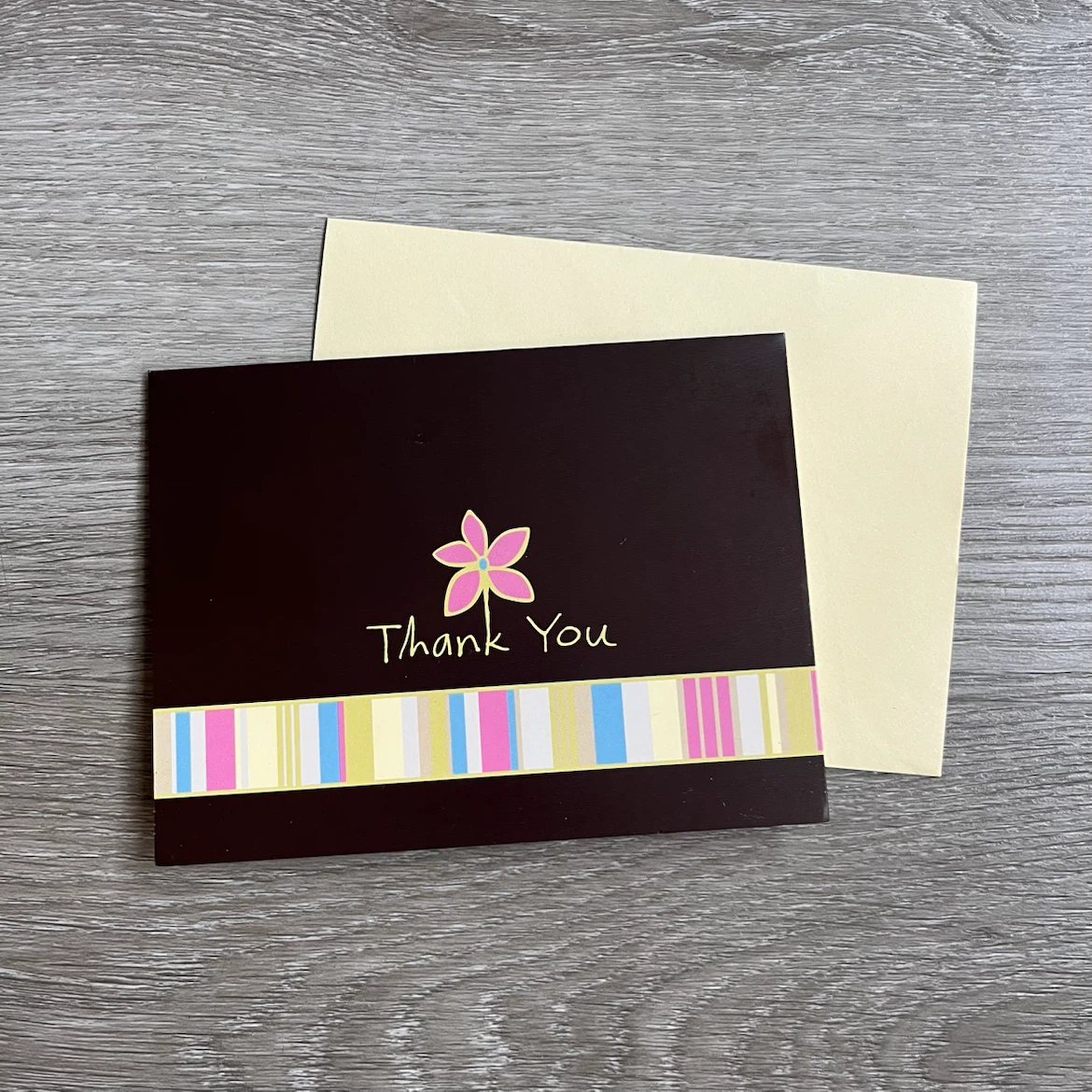 Thank You Card with Envelope