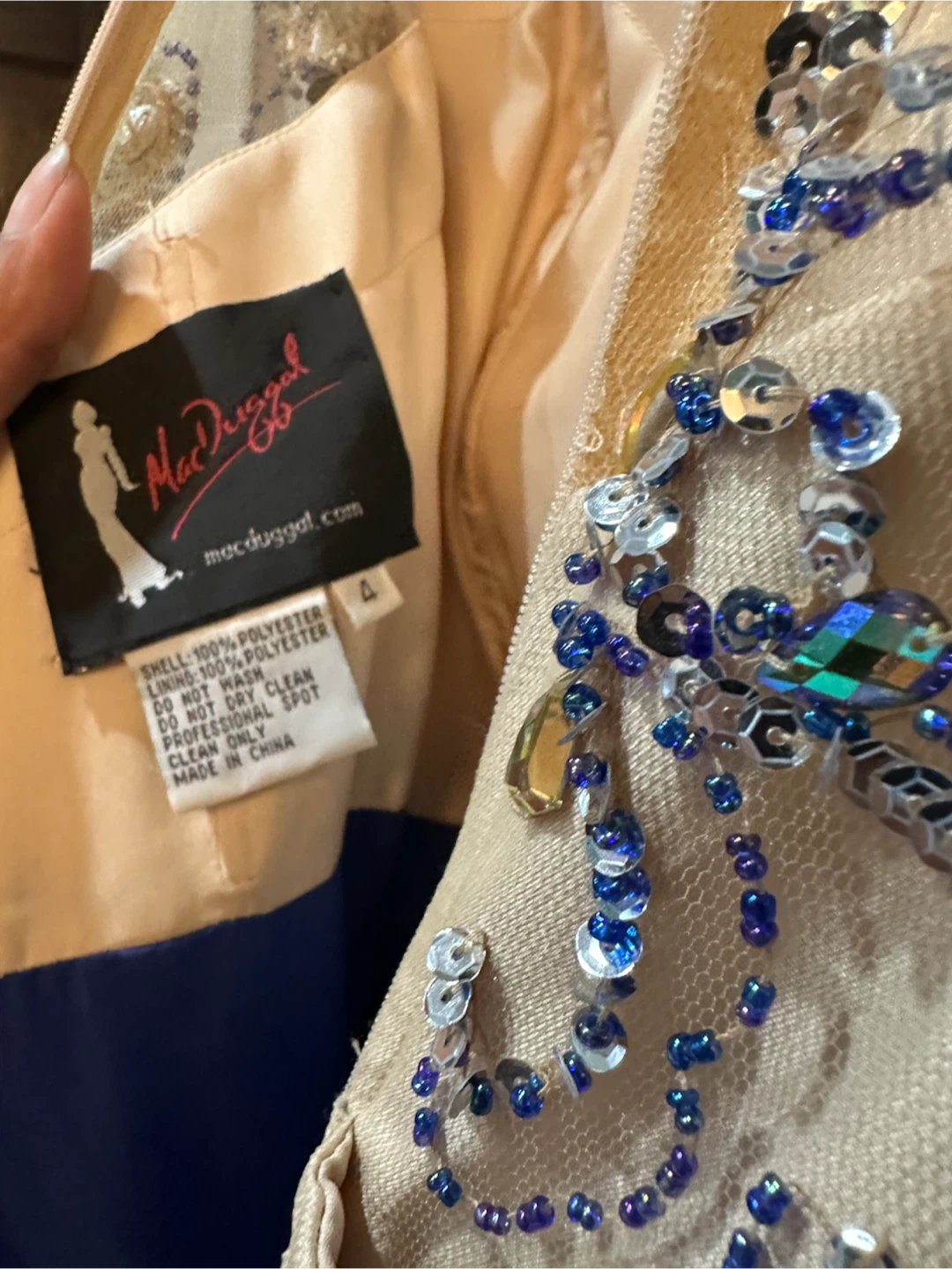 MacDuggal Beaded Formal Gown - photo 2