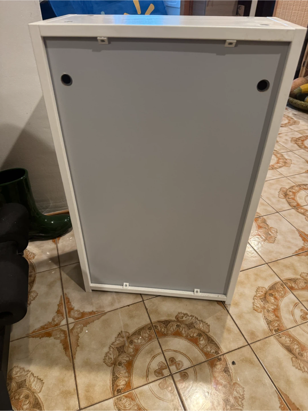 White Storage Cabinet - photo 3