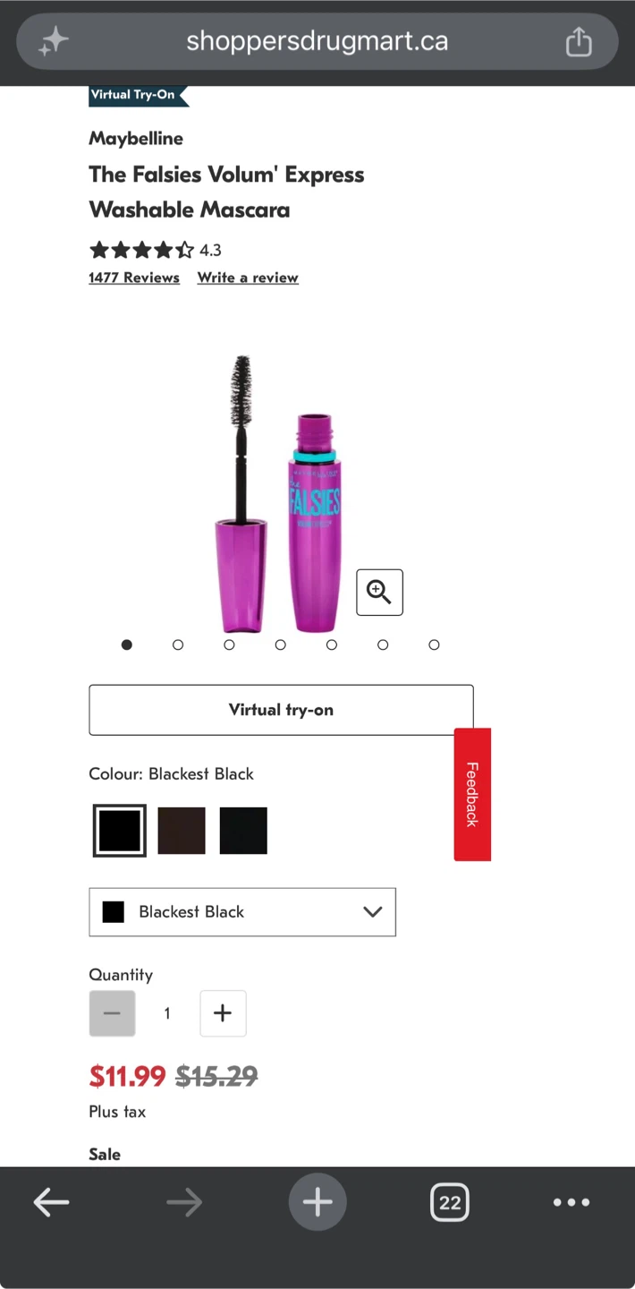 Maybelline The Falsies Volum' Express Mascara - photo 2
