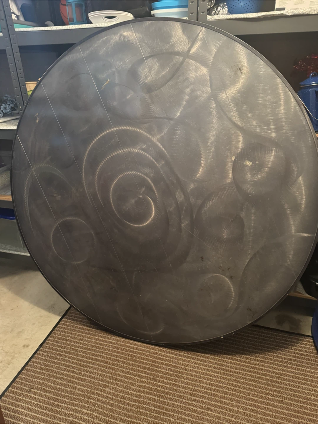 Round Metal Table Top
