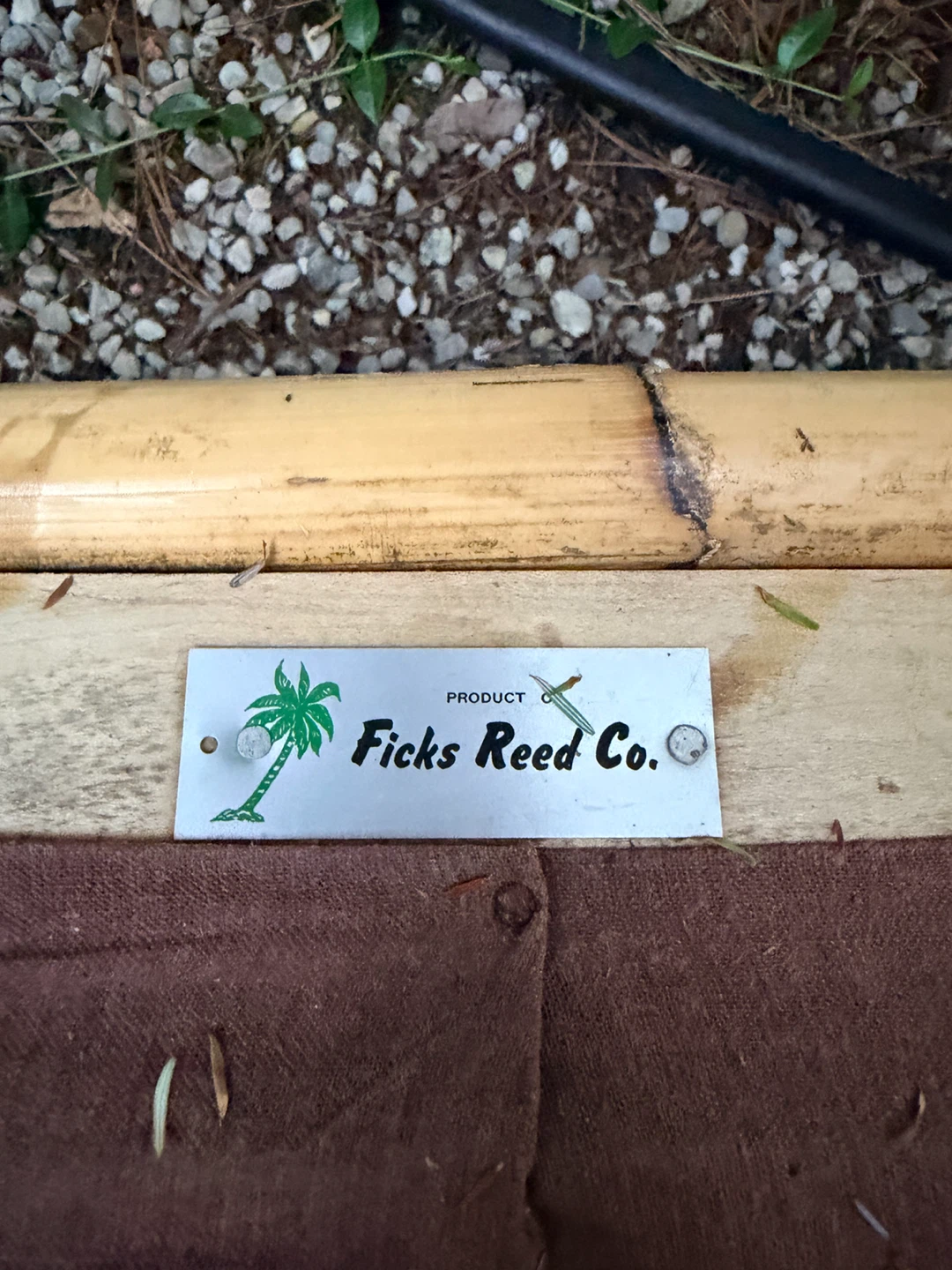 Ficks Reed Co. Bamboo Loveseat Sofa