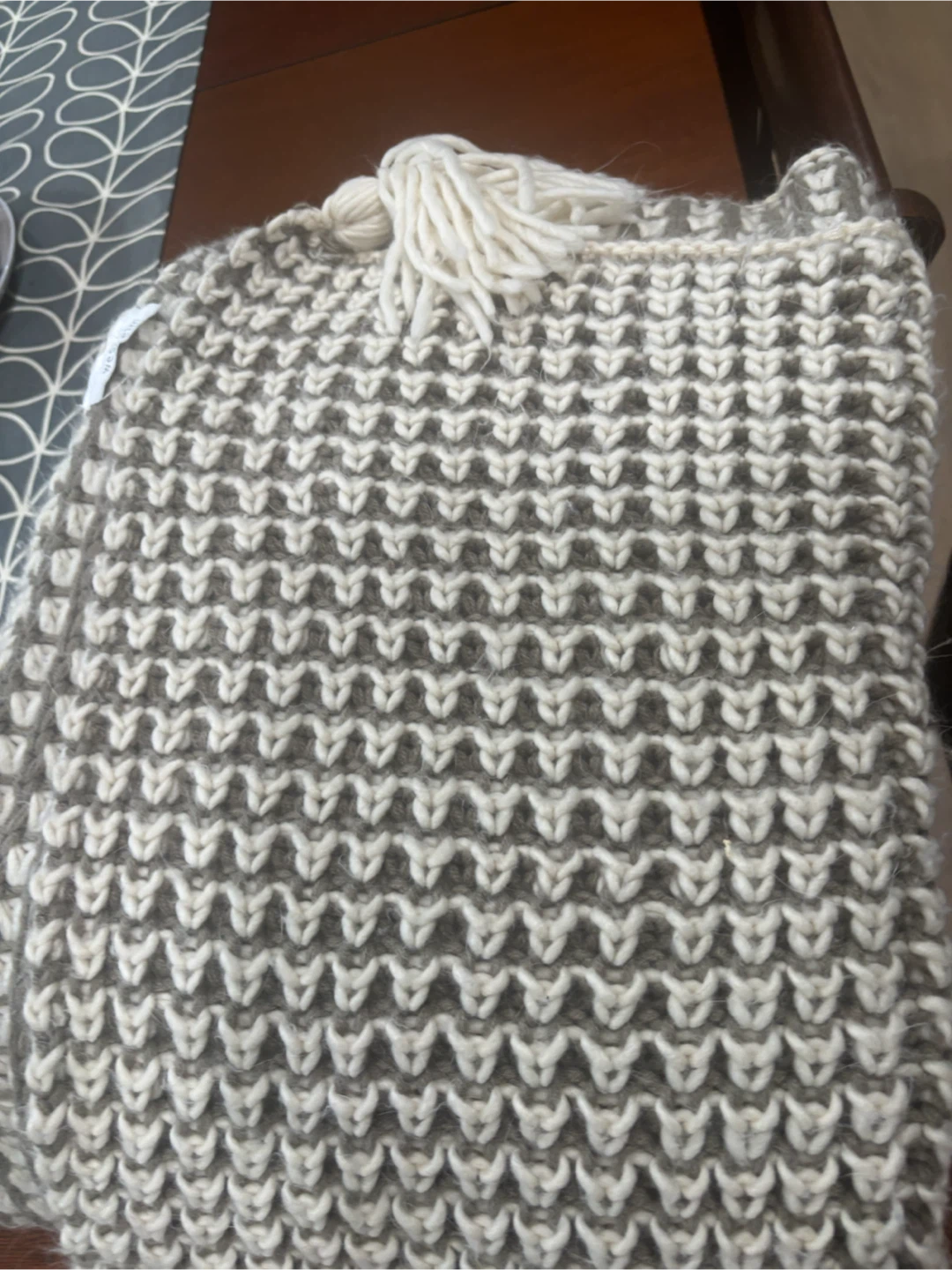 West Elm Knit Throw Blanket - photo 3