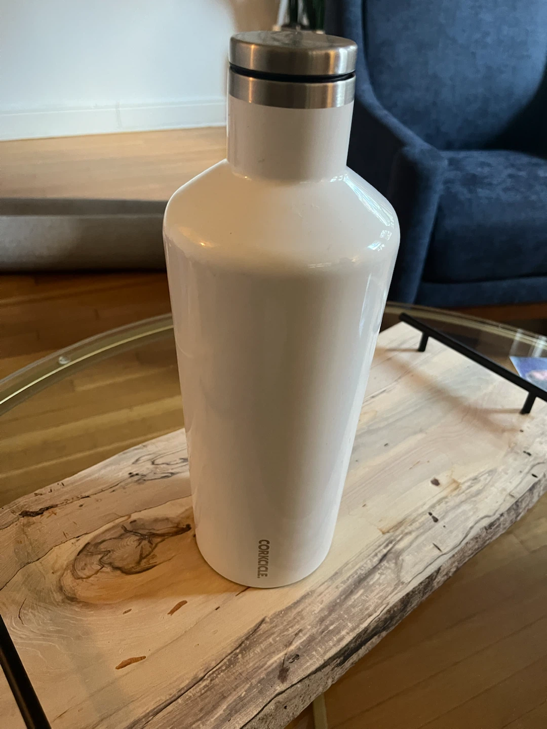 Corkcicle Water Bottle - White