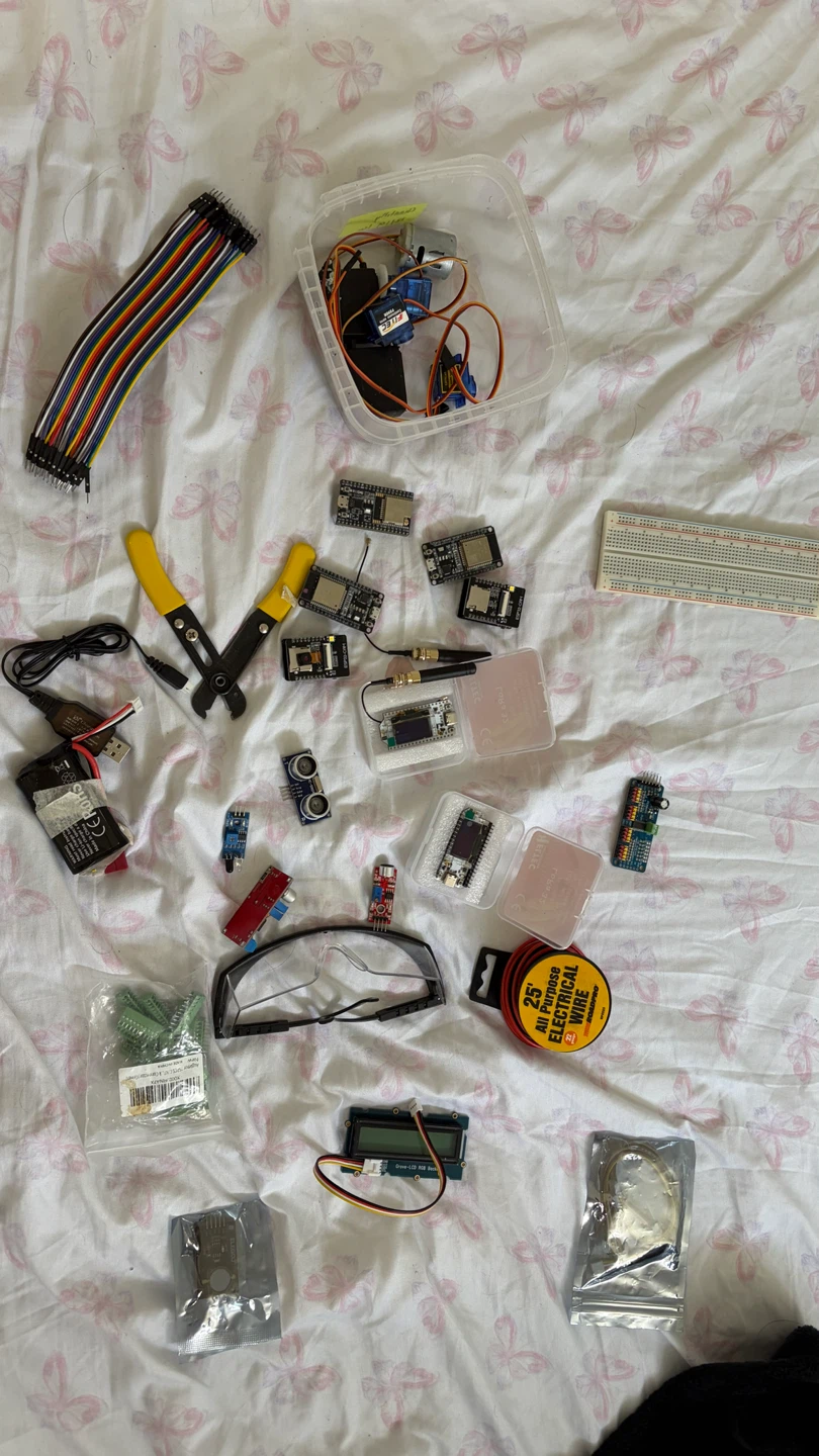 Assorted Electronics Components & Tools