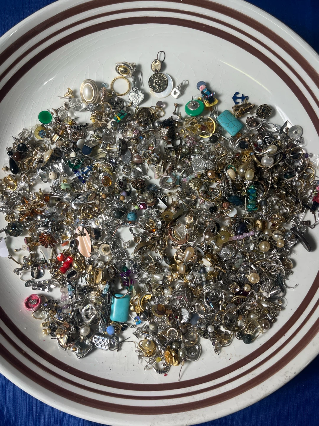 $5 Jewelry Craft Scrap Bundle – Huge 1.7 lb Lot (No Gold/Silver)