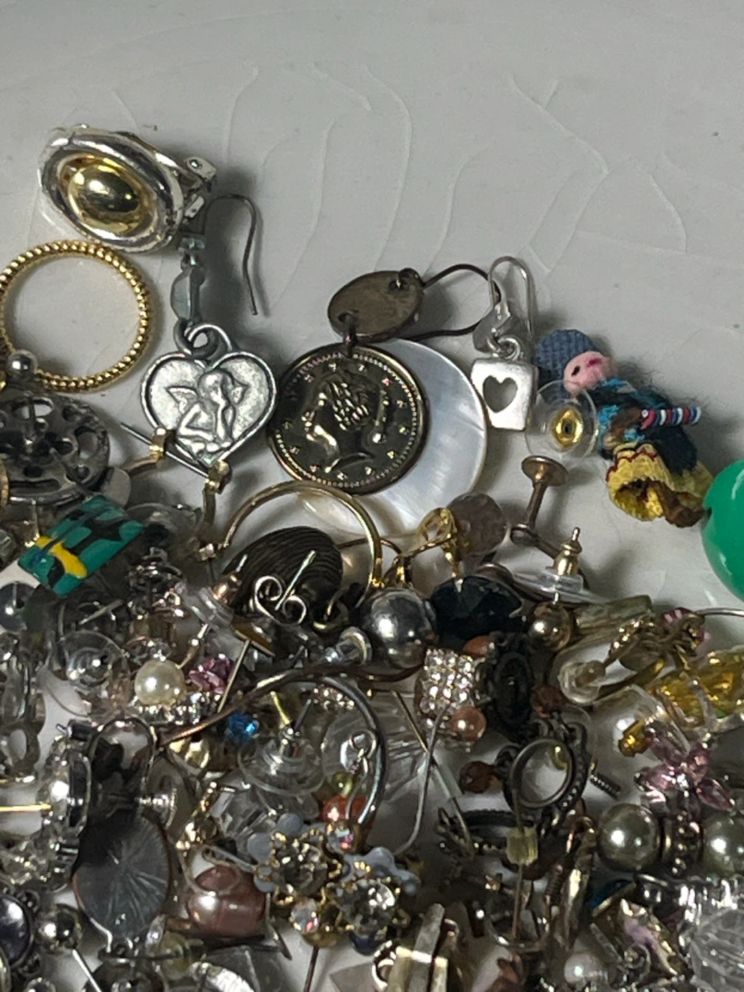$5 Jewelry Craft Scrap Bundle – Huge 1.7 lb Lot (No Gold/Silver) - photo 5