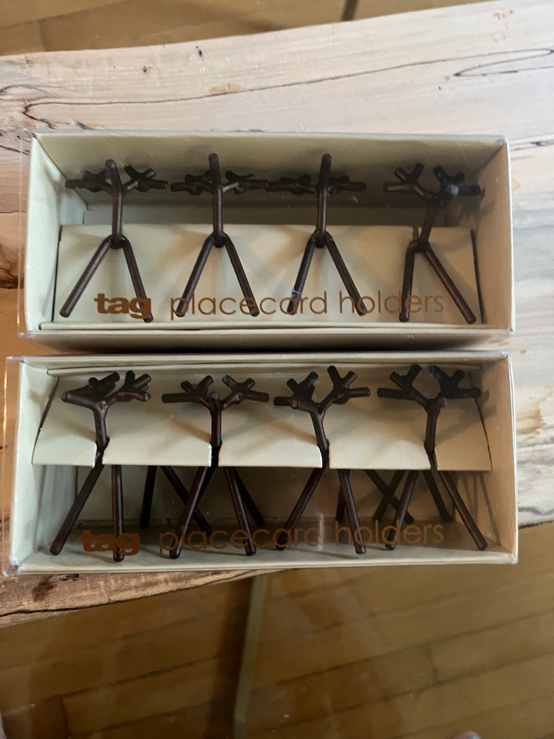 TAG Place Card Holders - Set of 4