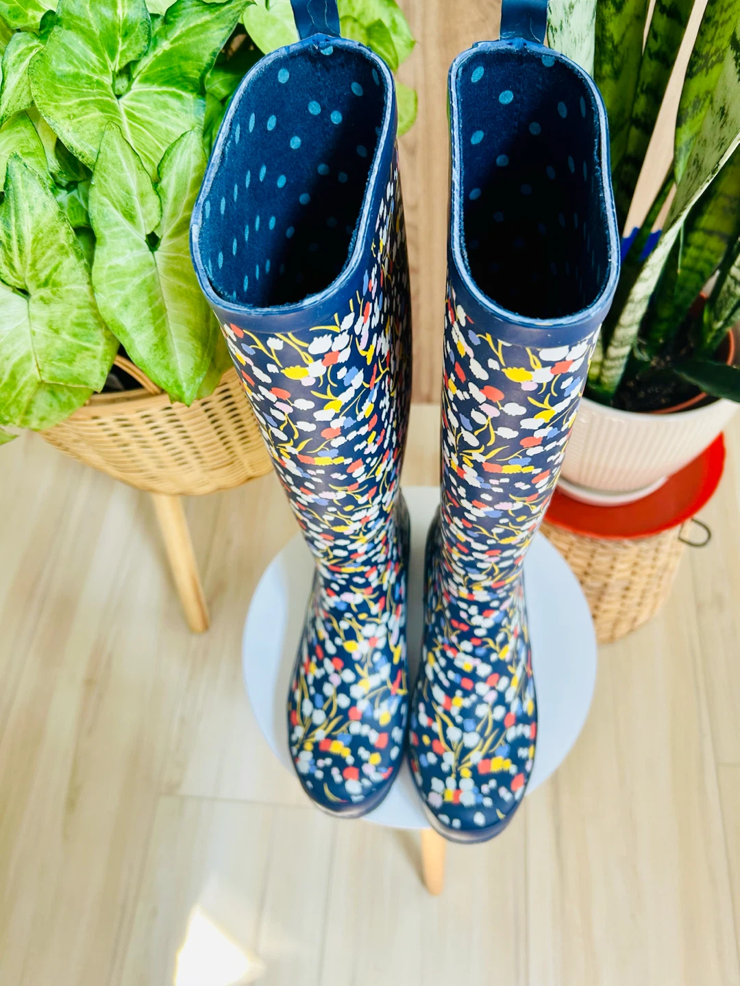 Anthropologie Floral Rain Boots – Women’s Size 6 🌸🌧️ - photo 2