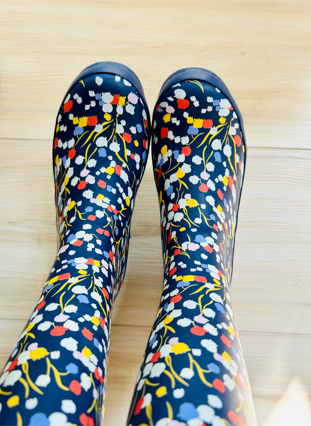 Anthropologie Floral Rain Boots – Women’s Size 6 🌸🌧️ - photo 4