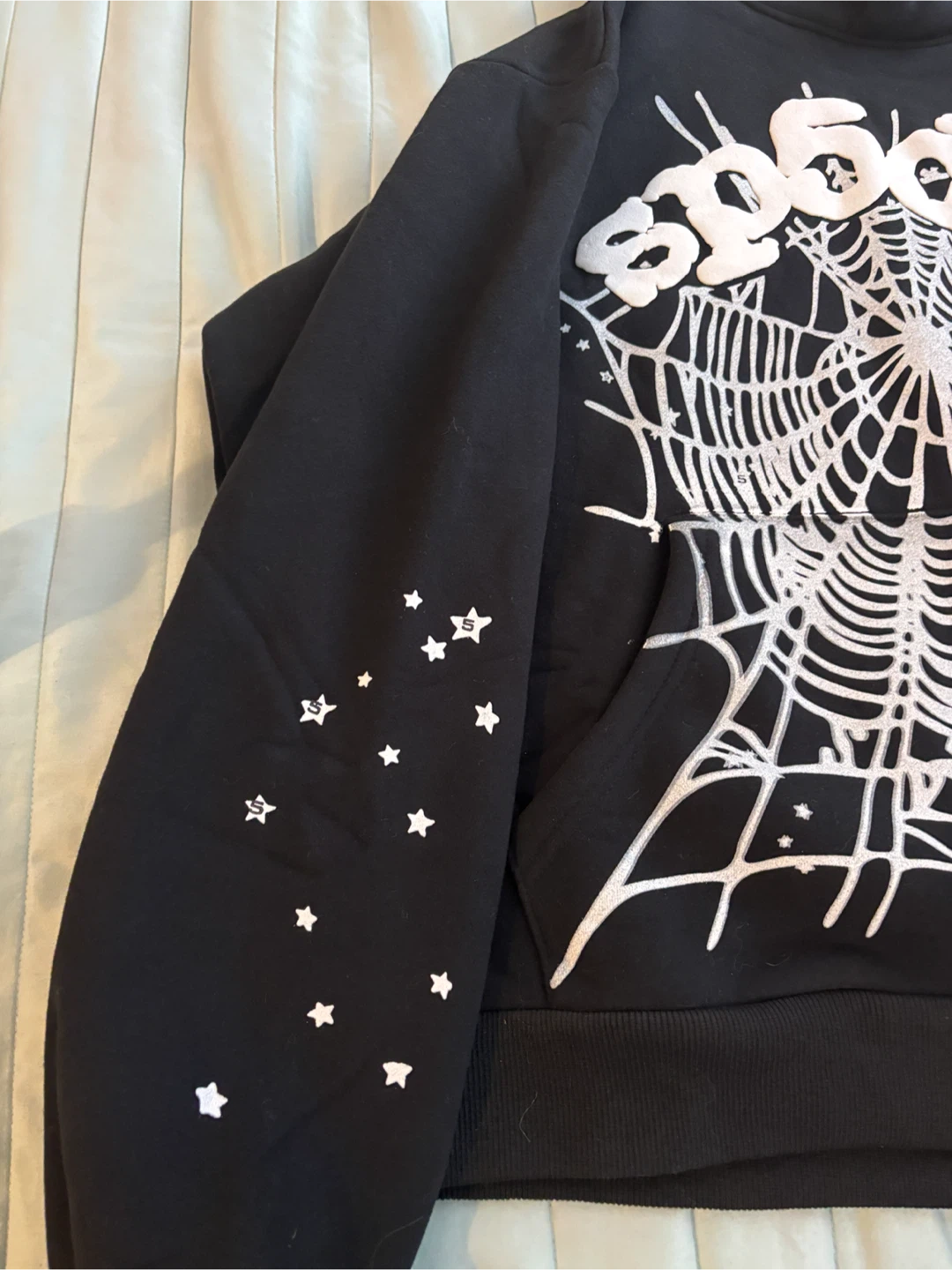 Black OG Web Sp5der Hoodie - photo 5
