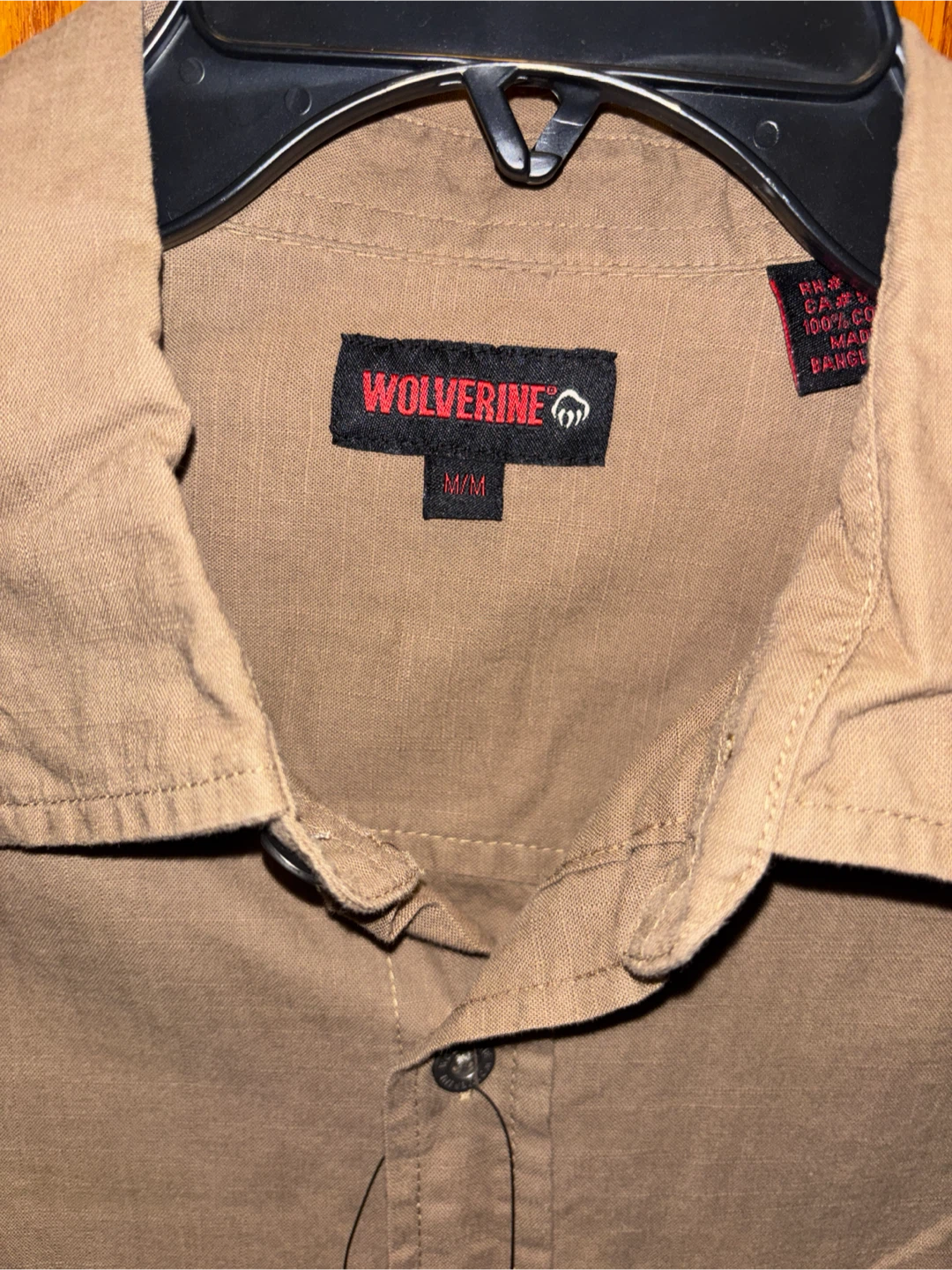 Wolverine Men's Long Sleeve Button Up Shirt - photo 2