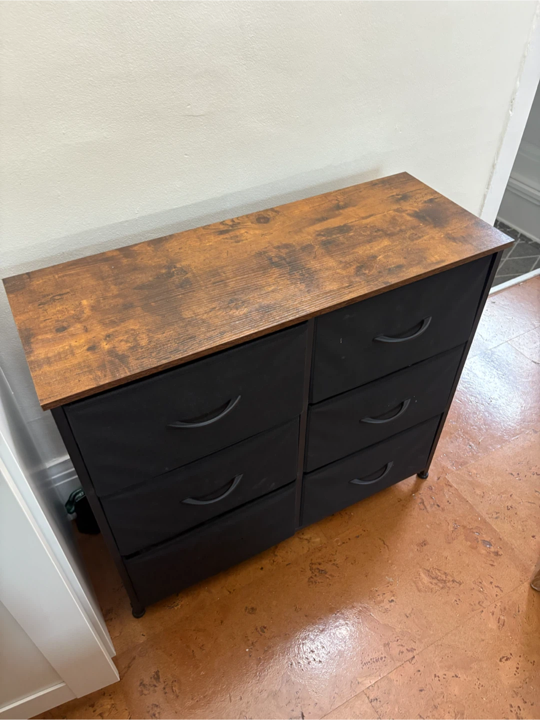 6-Drawer Dresser with Wood Top - photo 3