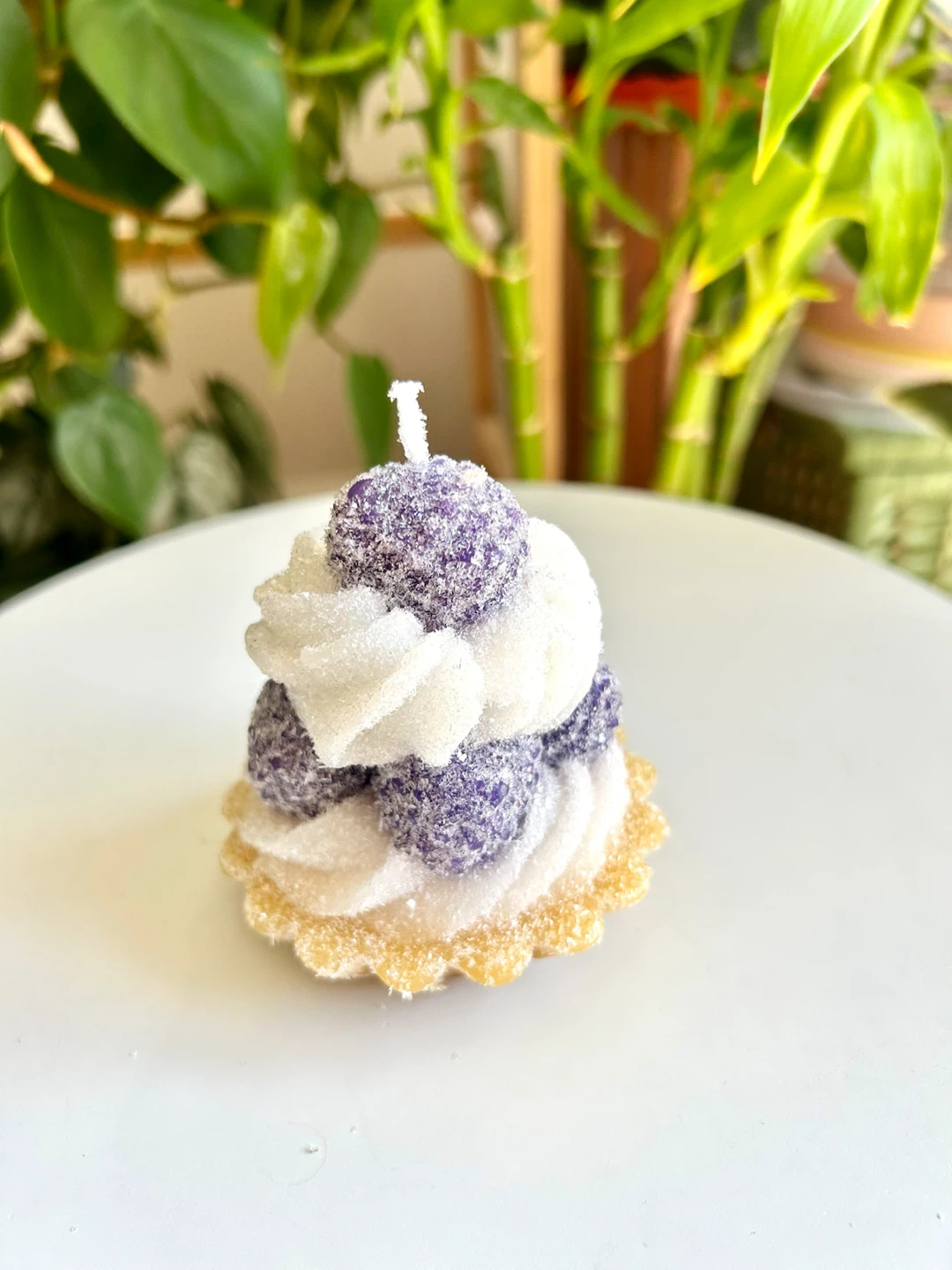Anthropologie Blueberry Tart Candle 🫐🥧