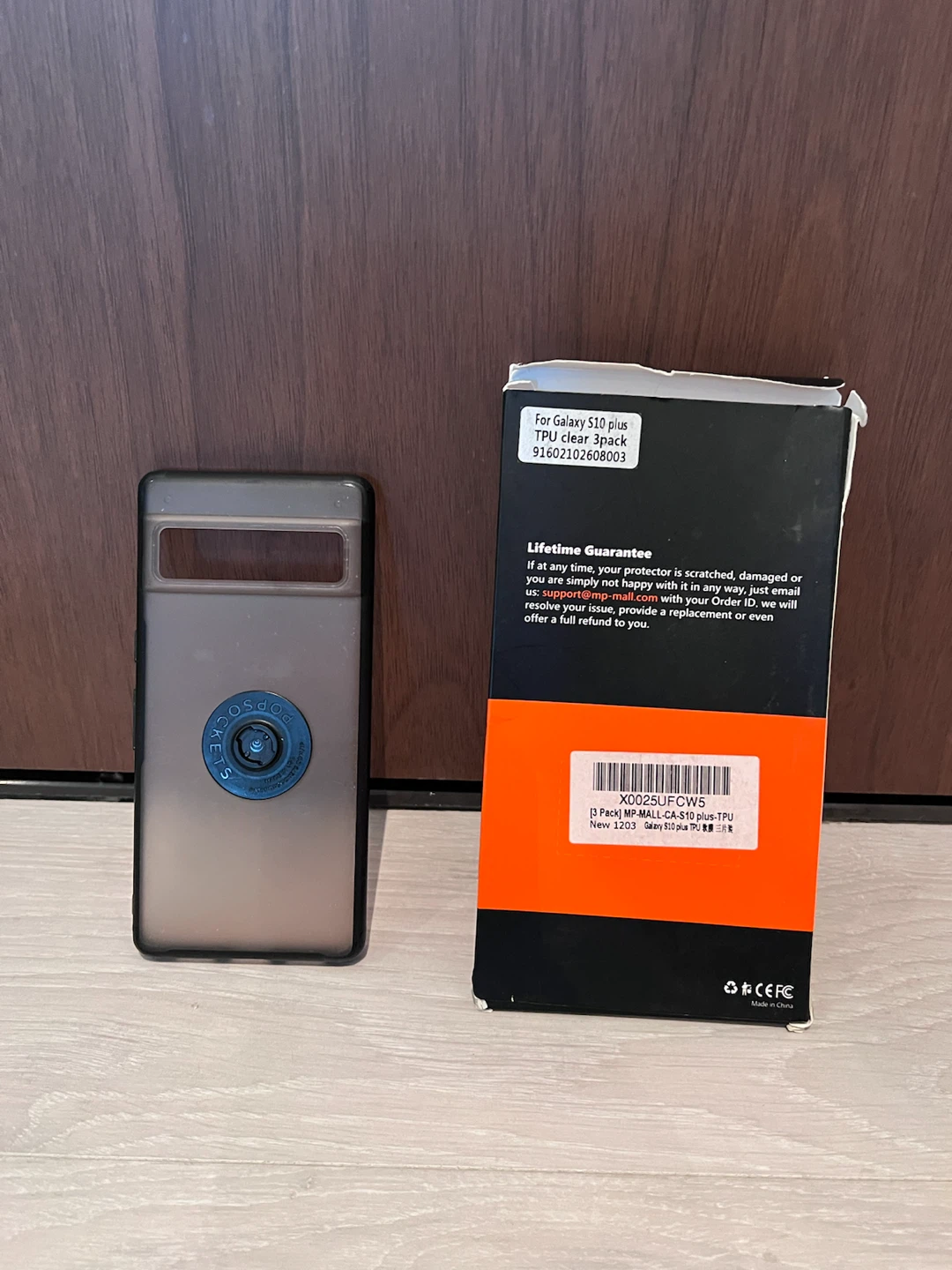 Galaxy S10 Plus TPU Clear Case 3 Pack
