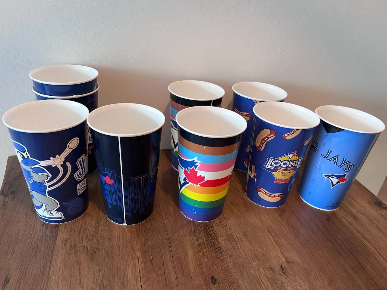 Toronto Blue Jays Cups - Set of 8