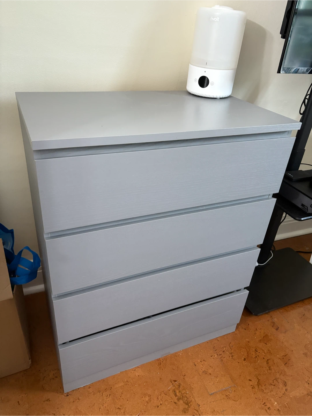 IKEA STORKLINTA 4-drawer chest