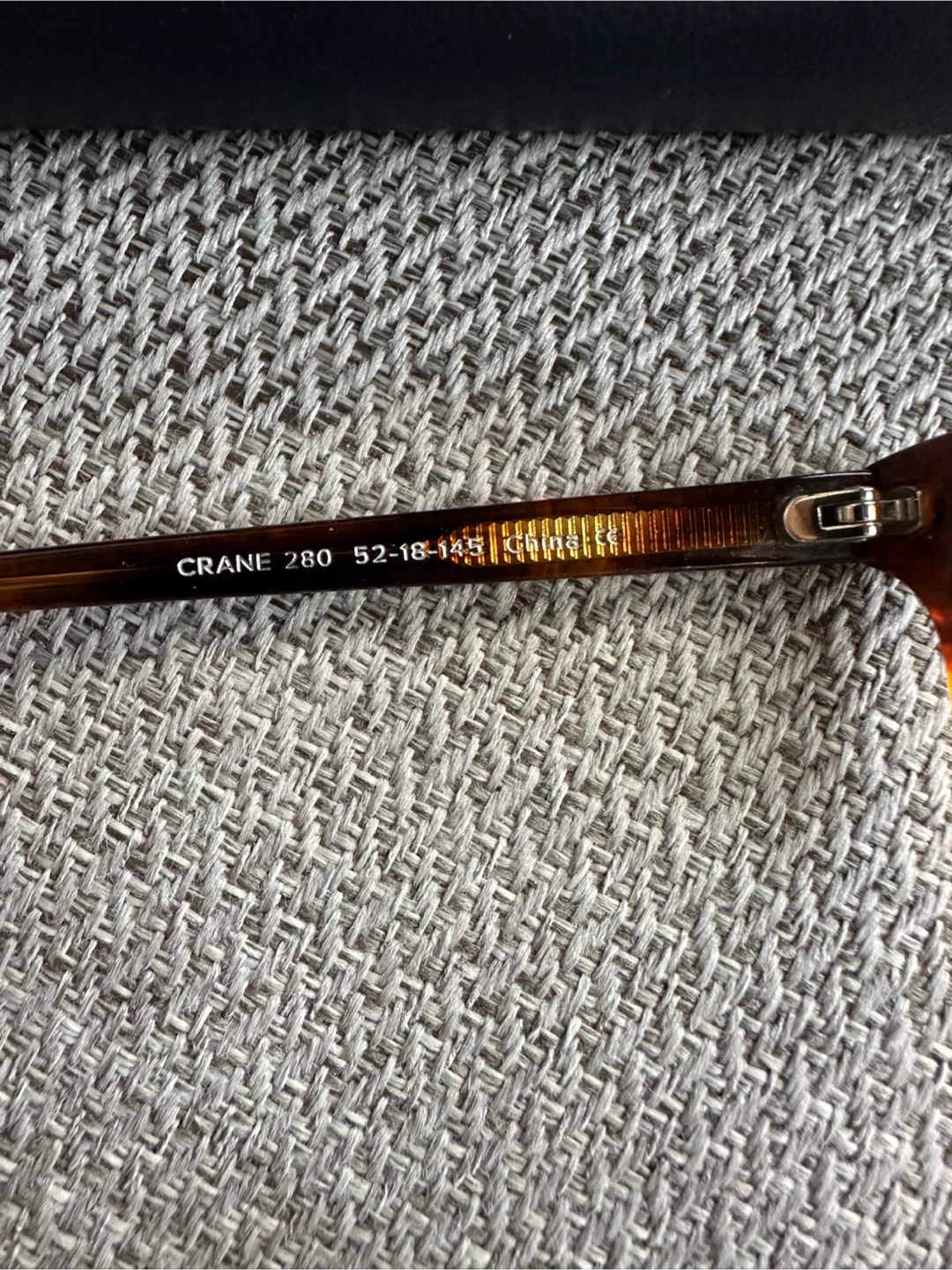 Warby Parker Crane Eyeglasses Tortoise Shell frame 52-18-135 - photo 2