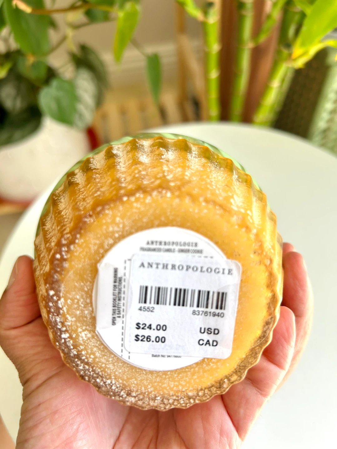 Anthropologie Pistachio Cupcake Candle 🧁🕯️ - photo 3