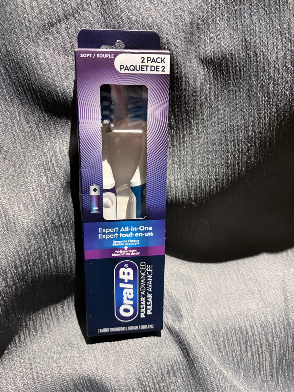 Oral-B Pulsar Advanced Battery Toothbrushes (2 Pack)