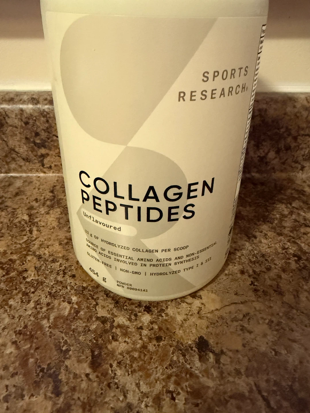 Sports Research Collagen Peptides Hydrolyzed Type 1 & 3