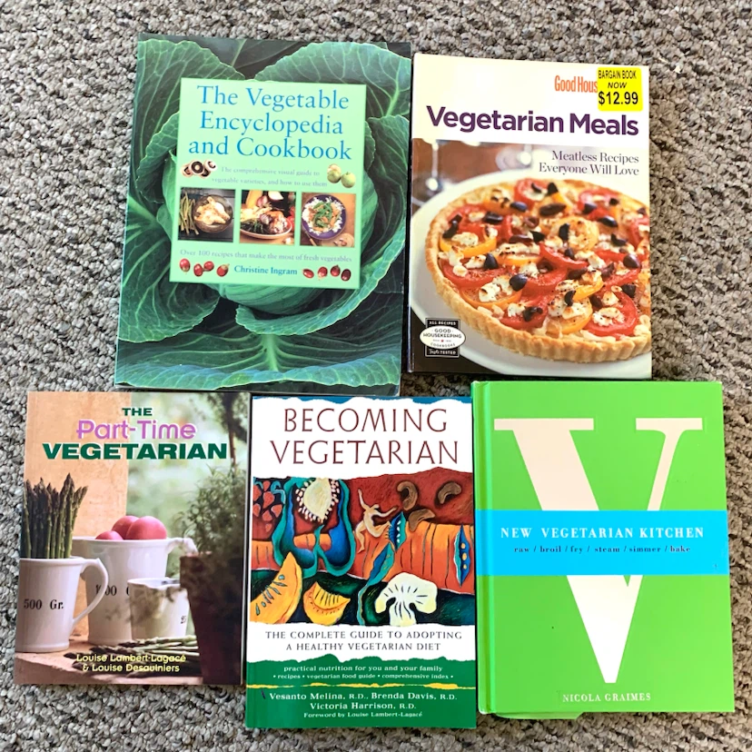 Vegetarian Cookbooks Plant Based Healthy Recipes Cookbook Books