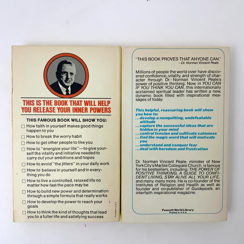 The Power of Positive Thinking by Norman Vincent Peale Book - photo 4