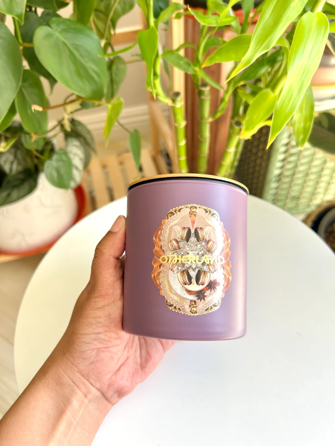 Otherland x Anthropologie “Dessert First” Candle 🍪☕💜