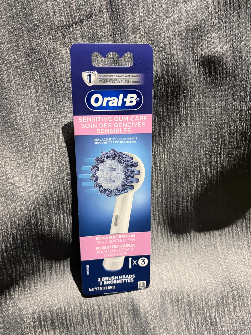 Oral-B Sensitive Gum Care Replacement Brush Heads - 3 Pack