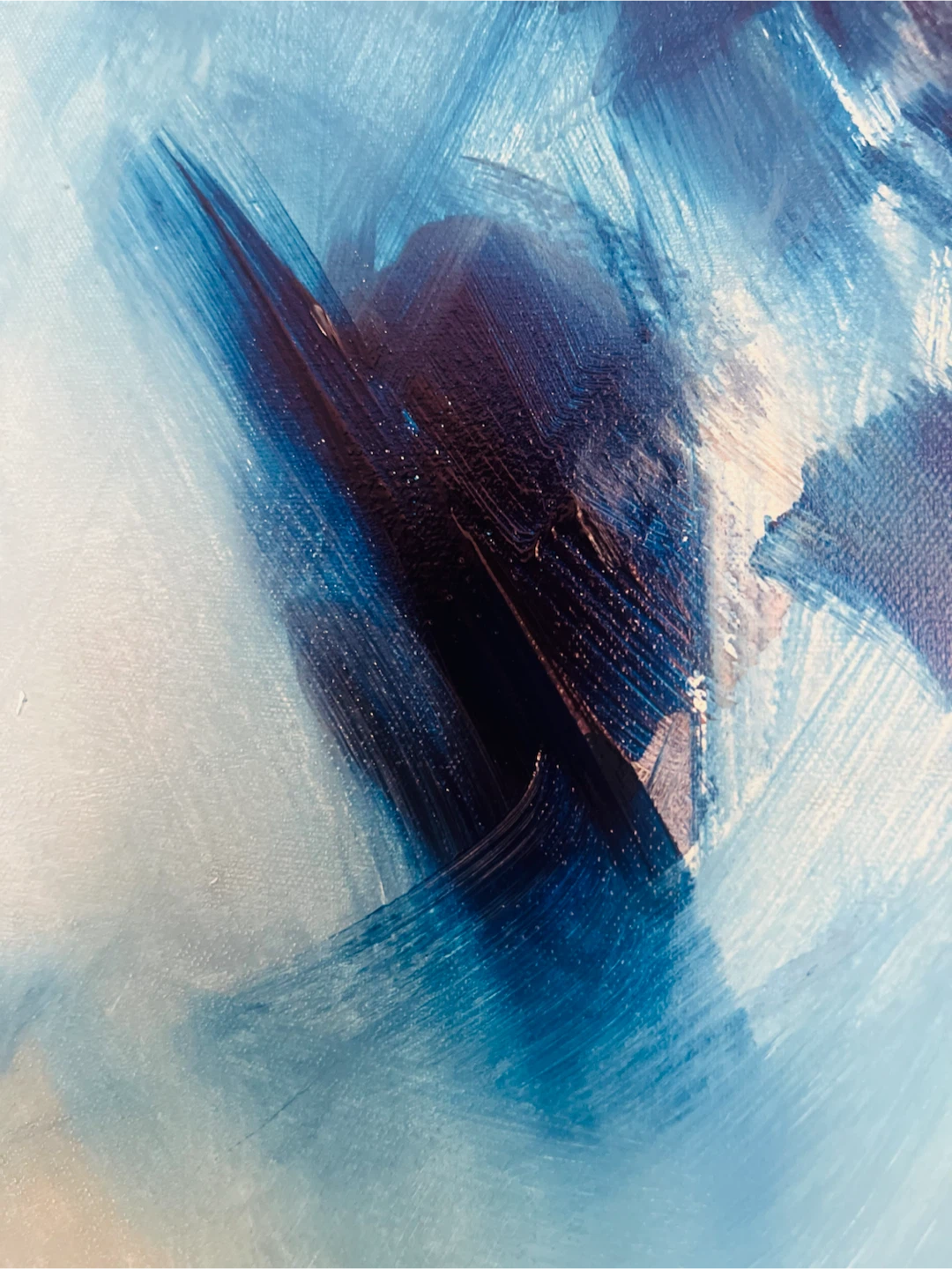 Oil Abstract Painting 40” x 40” - photo 5