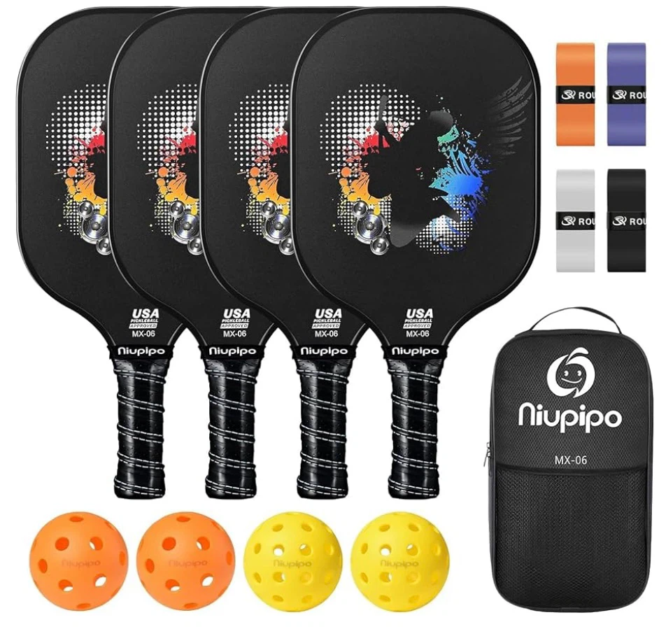 Niupipo MX-06 Pickleball Paddle Set