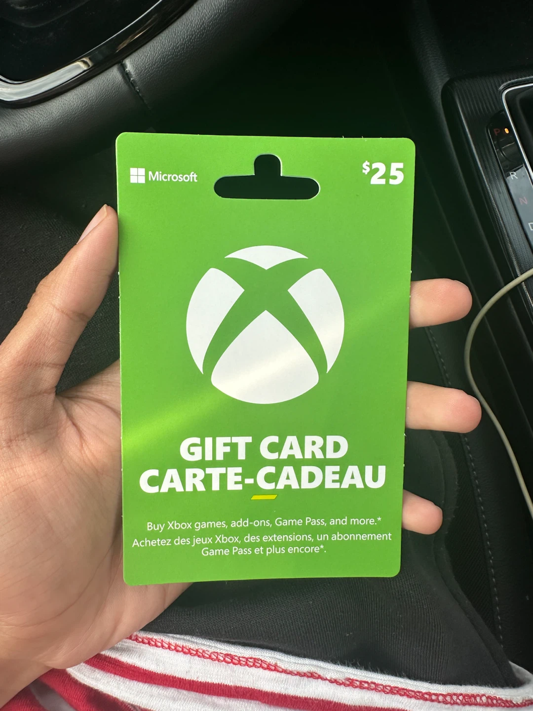 Microsoft Xbox $25 Gift Card