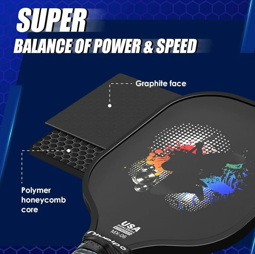Niupipo MX-06 Pickleball Paddle Set - photo 2