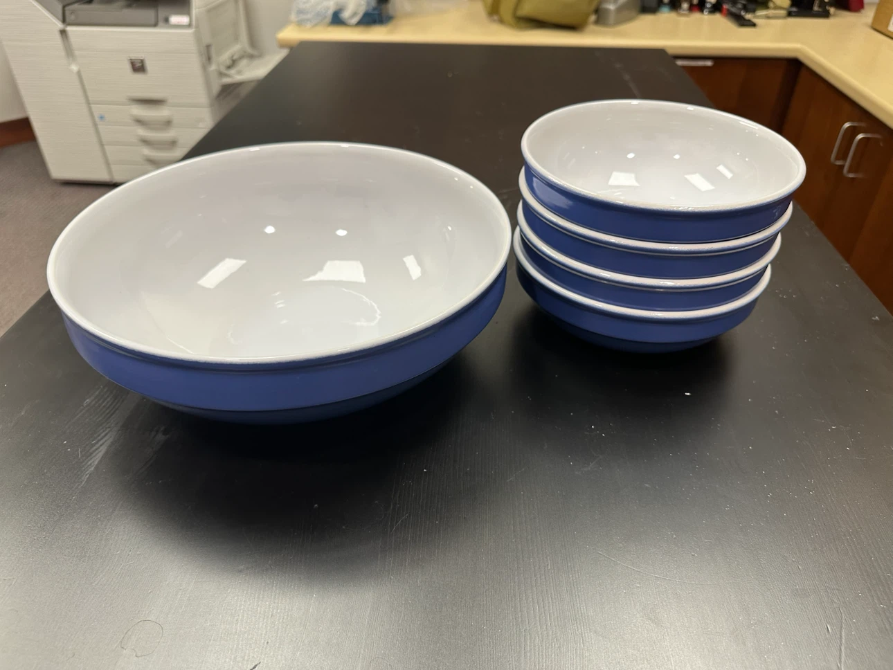 Emile Henry Ceramic Bowls - Set of 5