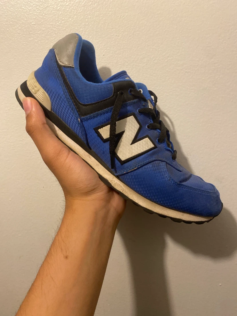 New Balance 574 Blue Running Shoes - photo 2
