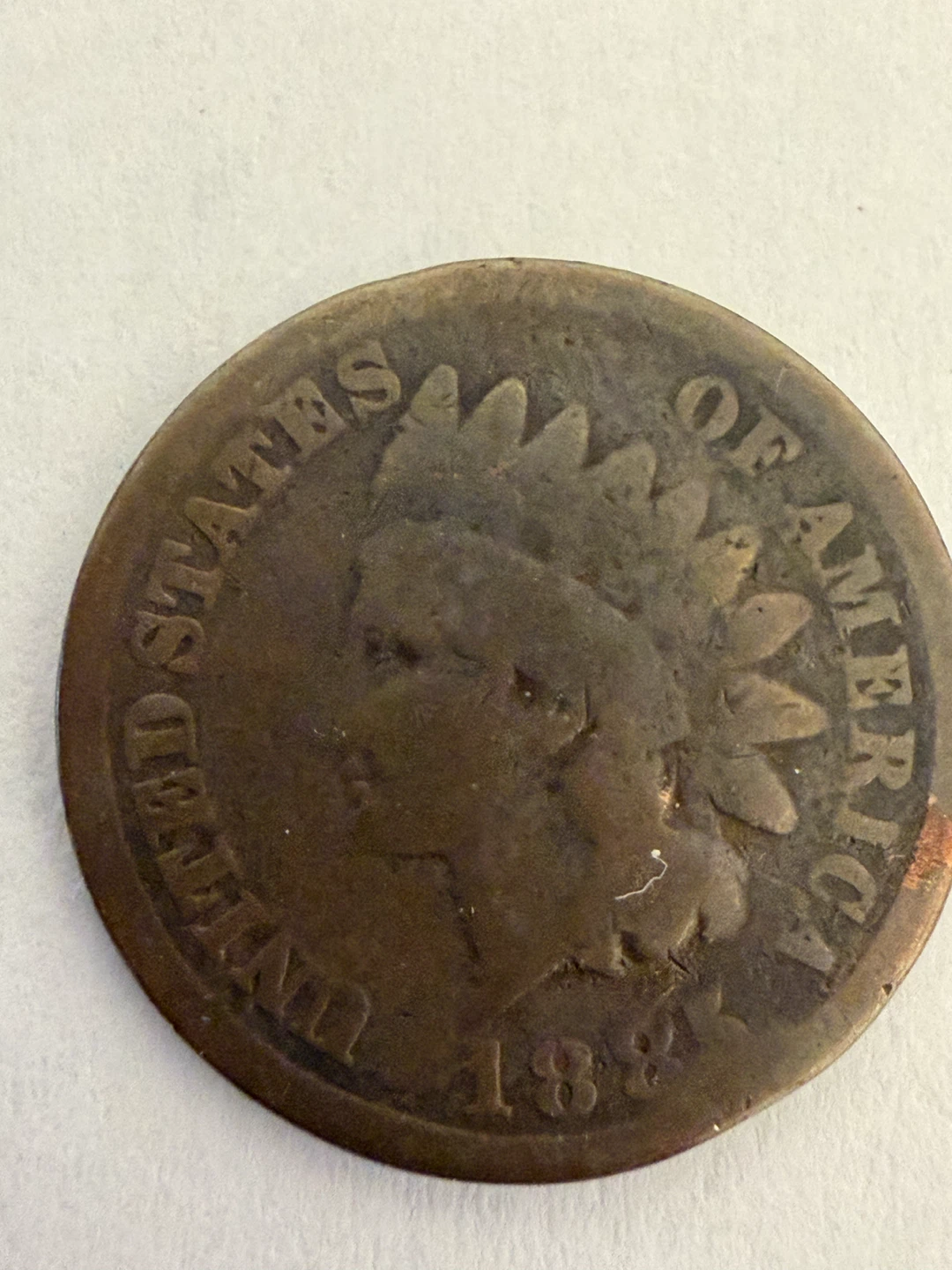 1885 Indian Head Cent Penny