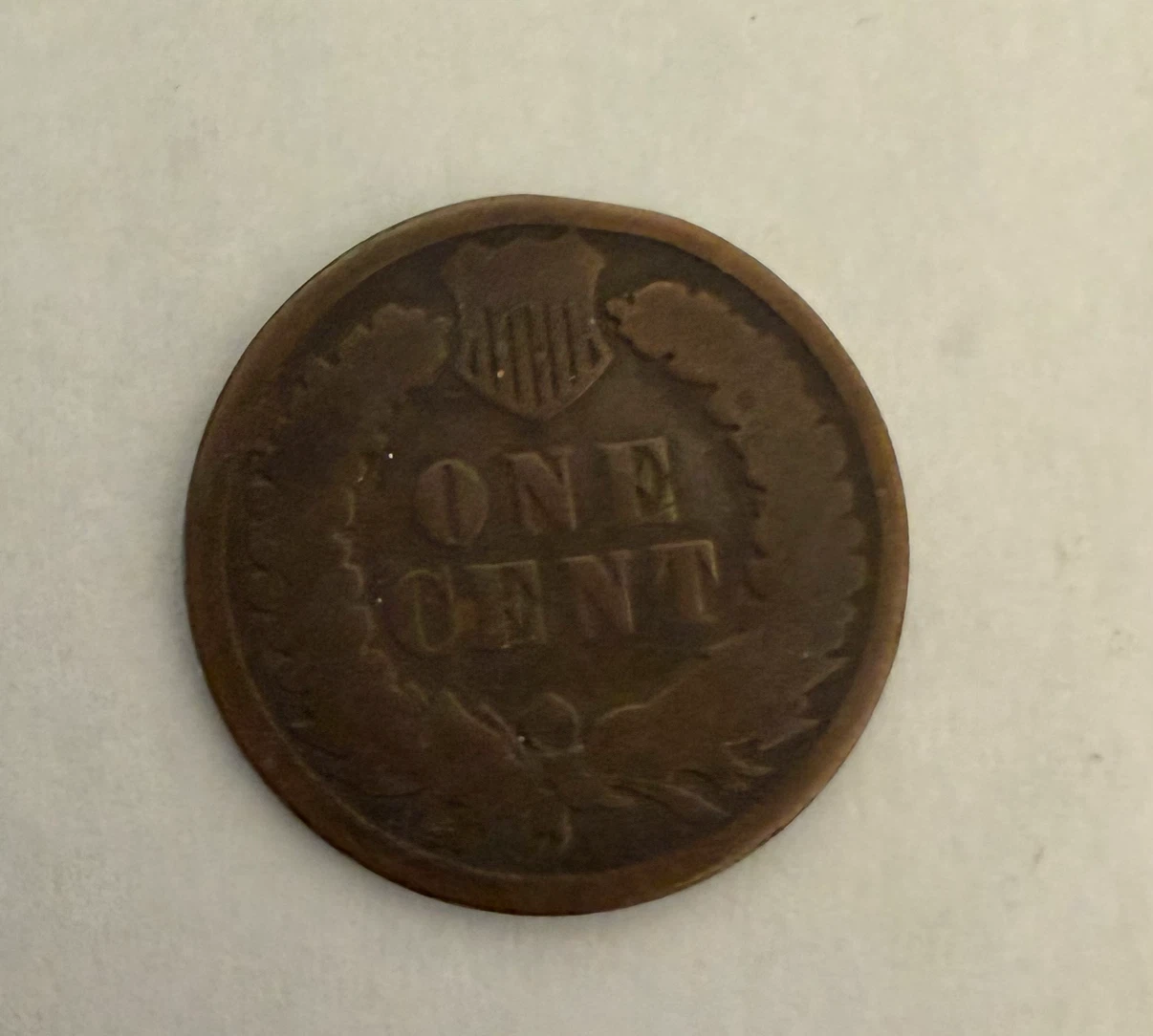 1885 Indian Head Cent Penny - photo 2