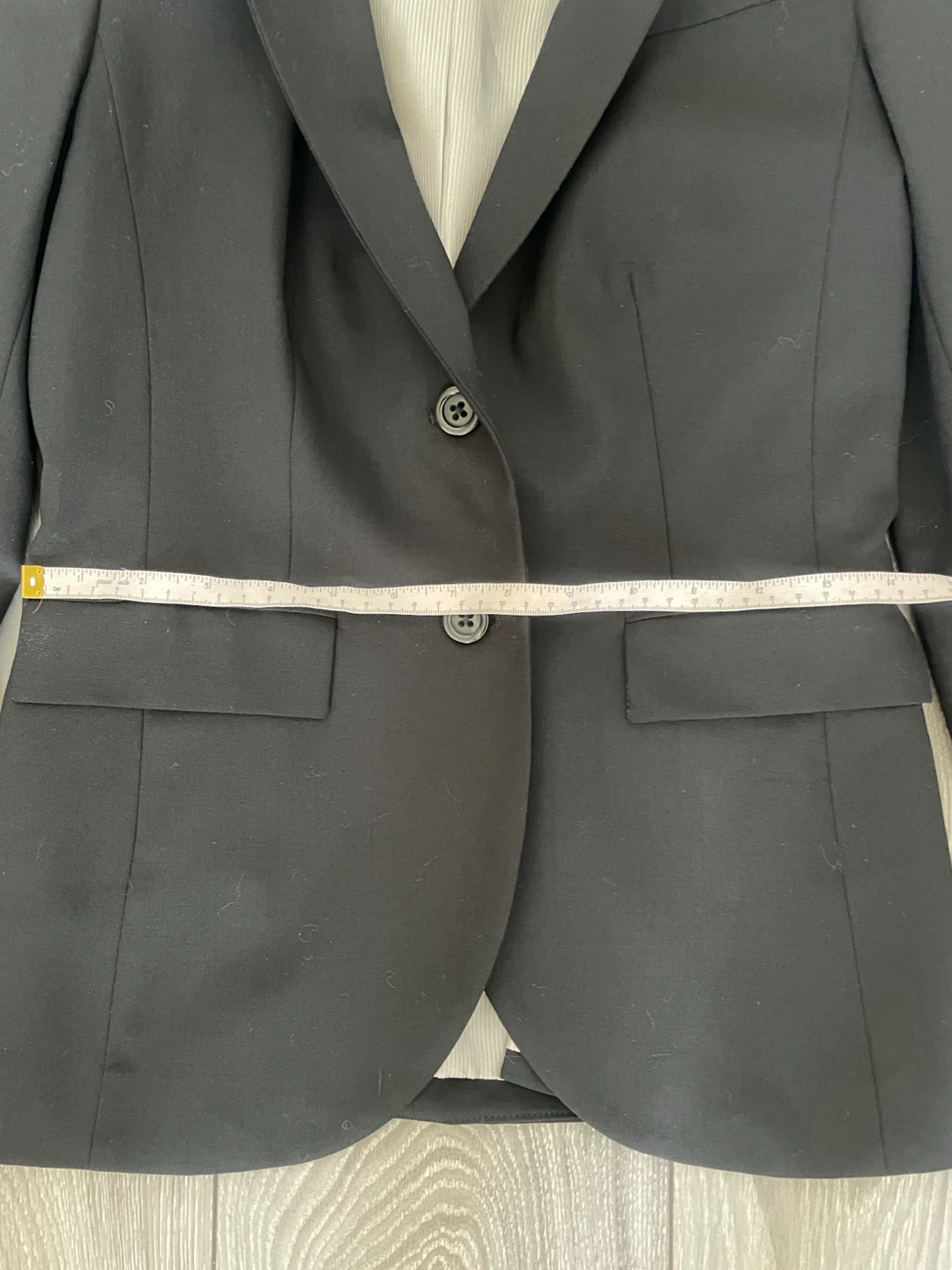 Banana Republic Tuxedo Jacket 96% Virgin Wool Sz 2 - photo 5