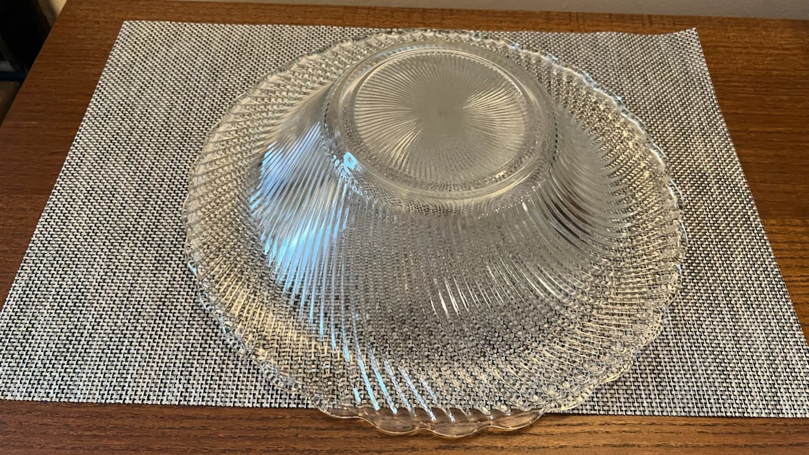 Vintage 12” Federal Glass “Diana” Bowl - photo 4