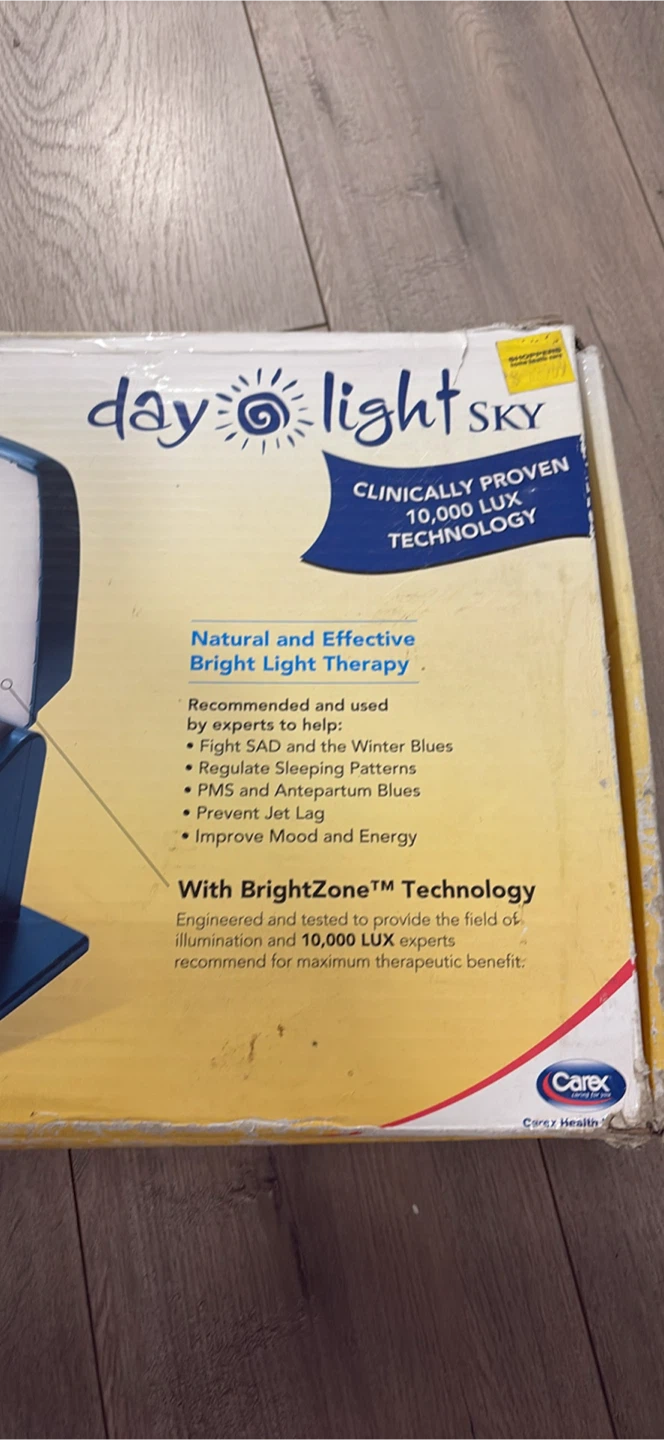 Carex Day-Light Sky Bright Light Therapy Lamp - photo 4