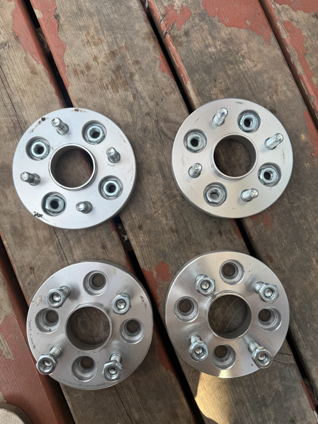 Wheel Spacers 4x100 / 4x114.3 Bolt Pattern - 20mm Thick - photo 2