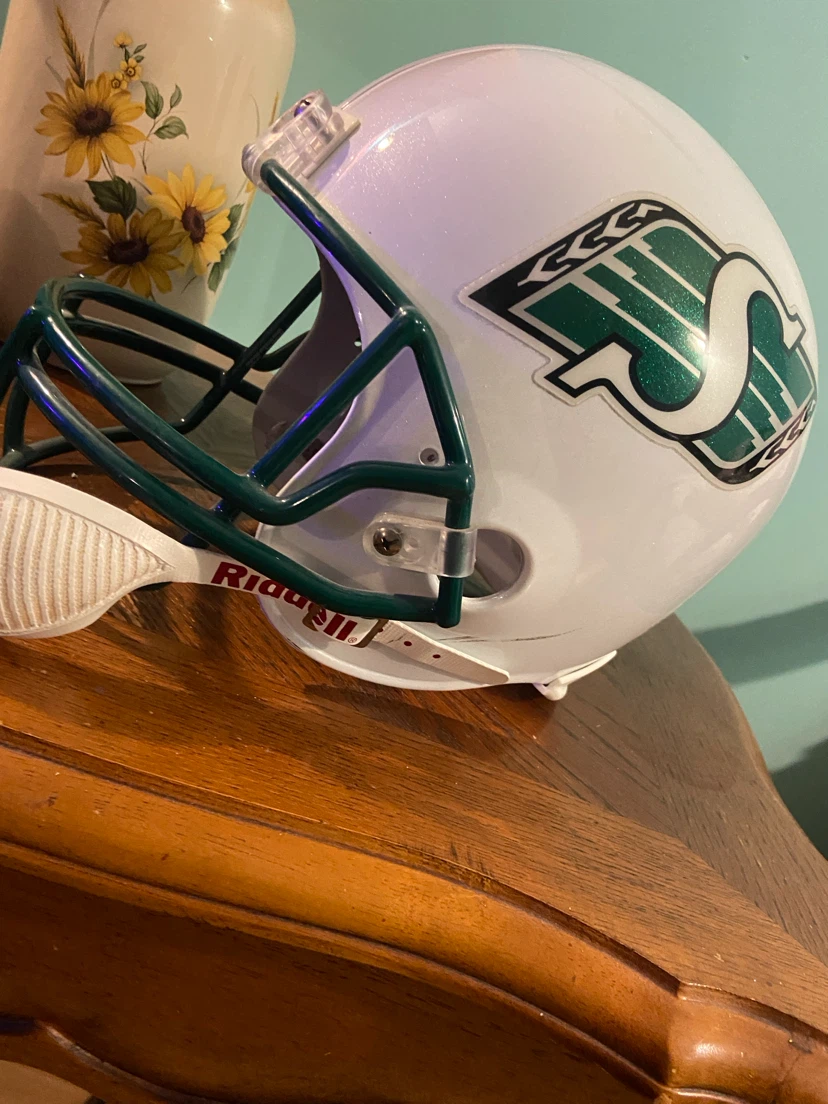 Saskatchewan Roughriders Replica Helmet - photo 3