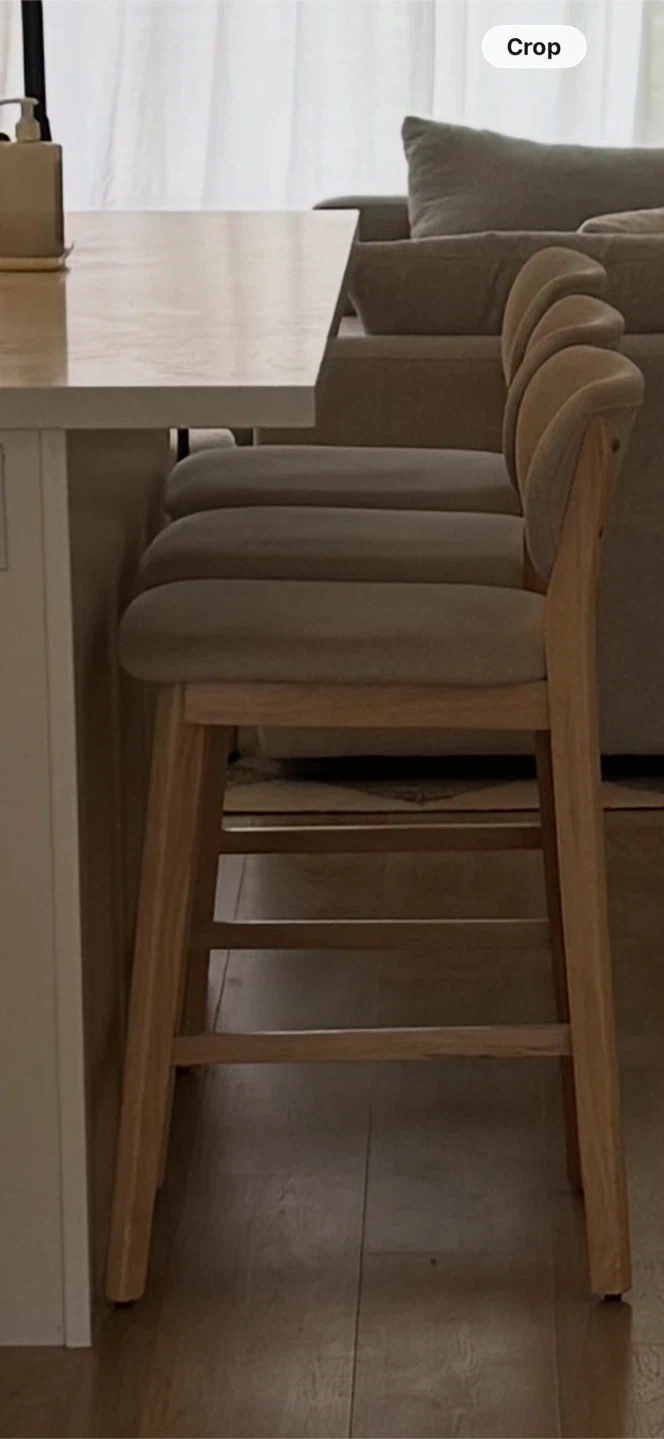 ✨ Bouclair Counter Stools – Set of 3 ✨ - photo 3