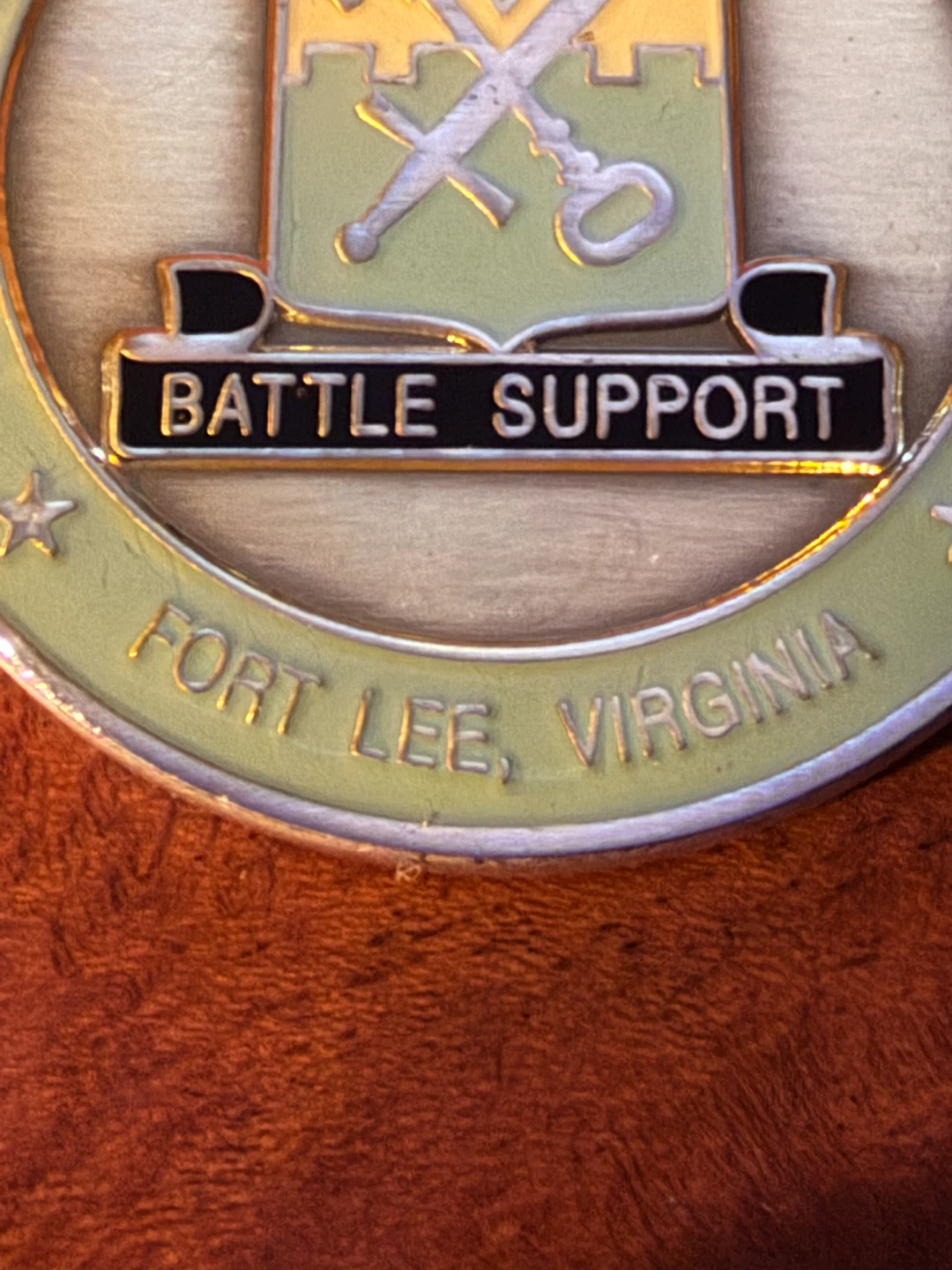 429th Quartermaster Bn Fort Lee Virginia Challenge Medal - photo 2